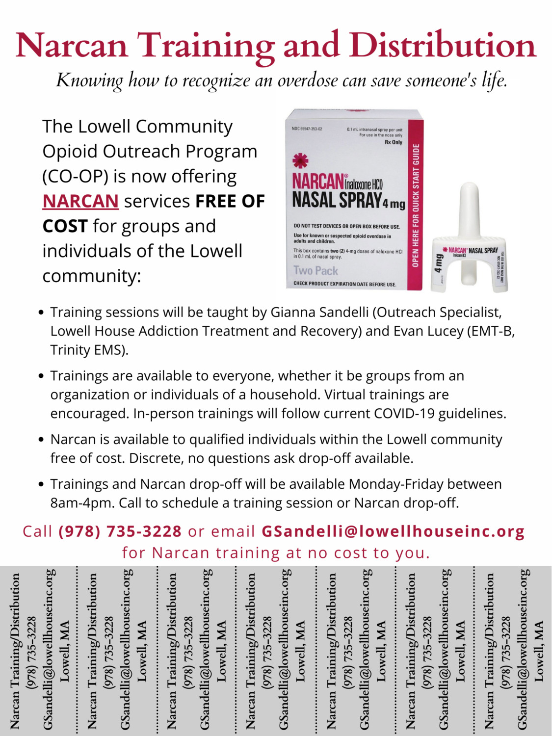 Narcan Training.pdf Narcan Training and Distribution - Lowell Community - Prevention ...